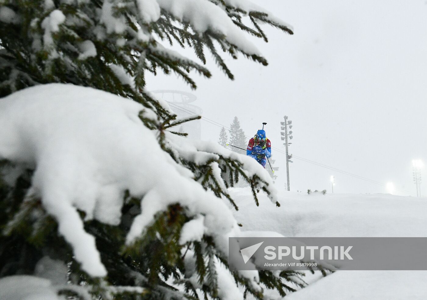 Sweden Biathlon Worlds Men Mass Start