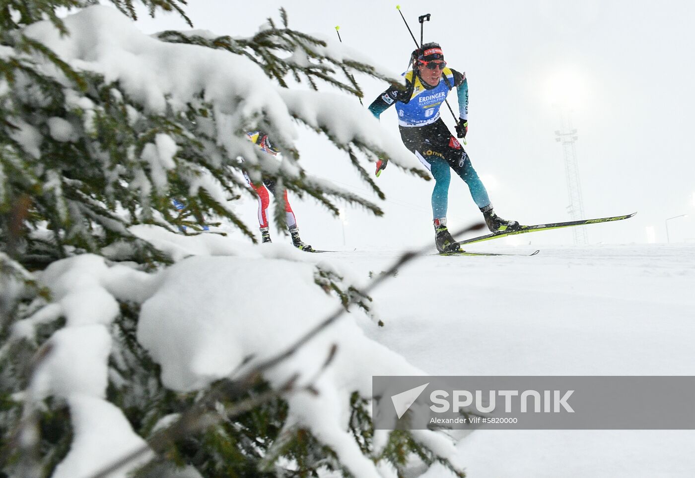 Sweden Biathlon Worlds Men Mass Start