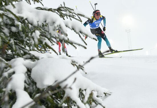 Sweden Biathlon Worlds Men Mass Start