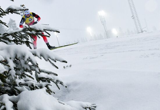 Sweden Biathlon Worlds Men Mass Start