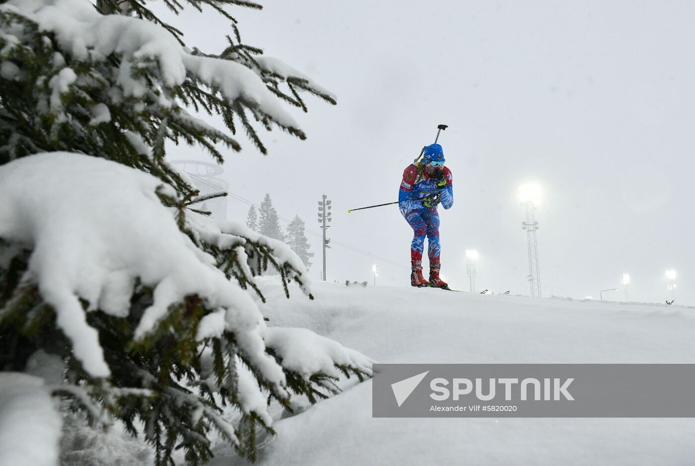 Sweden Biathlon Worlds Men Mass Start