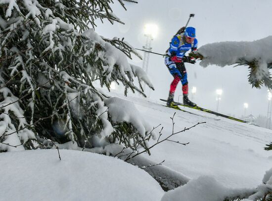 Sweden Biathlon Worlds Men Mass Start