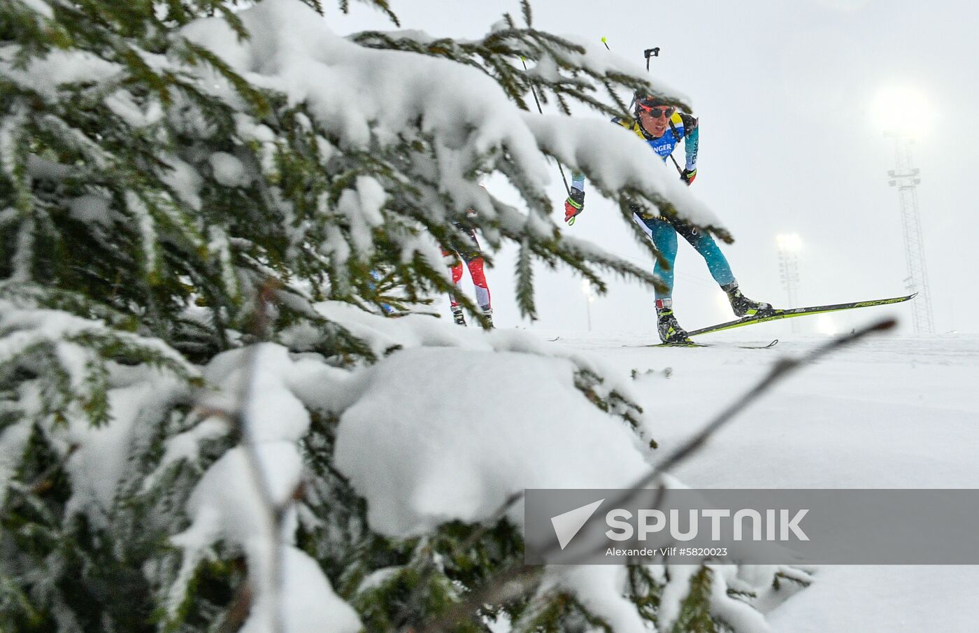 Sweden Biathlon Worlds Men Mass Start