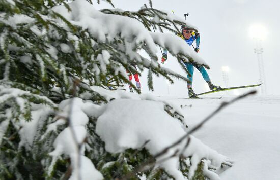 Sweden Biathlon Worlds Men Mass Start