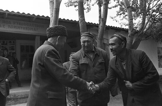 Hero of Soviet Union Ishankul Ismailov