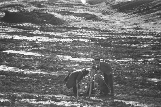 Survey operations in Kakhovka