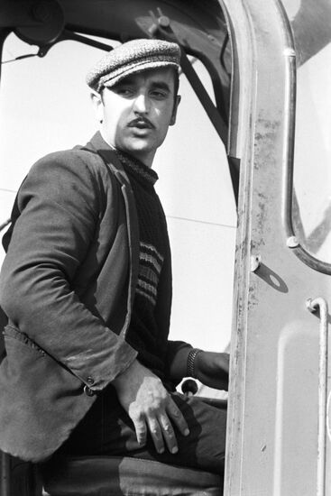 Crane operator Zurat Meliva