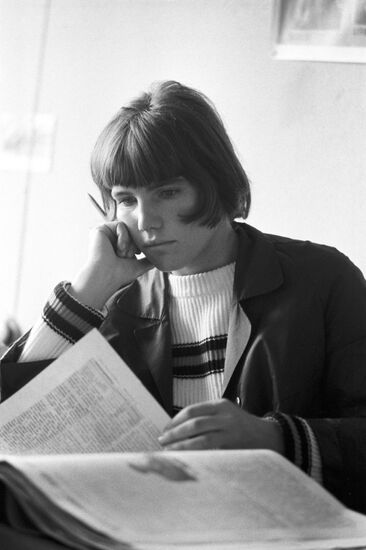 Komsomol leader Lyubov Sevanchenko