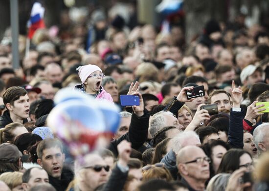 Russia Crimea Referendum Anniversary