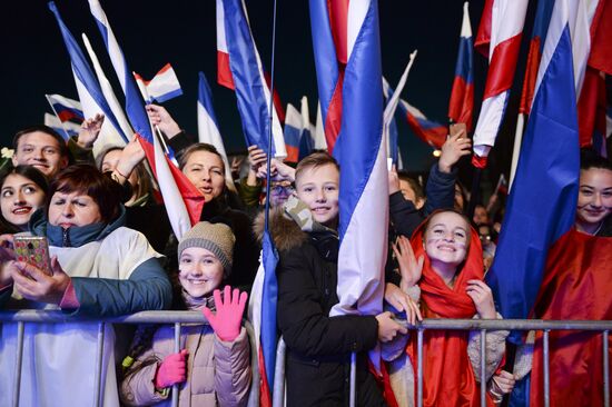 Russia Crimea Referendum Anniversary