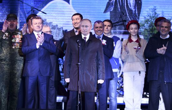 Russia Putin Crimea Referendum Anniversary