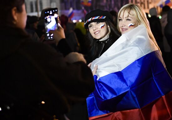 Russia Crimea Referendum Anniversary