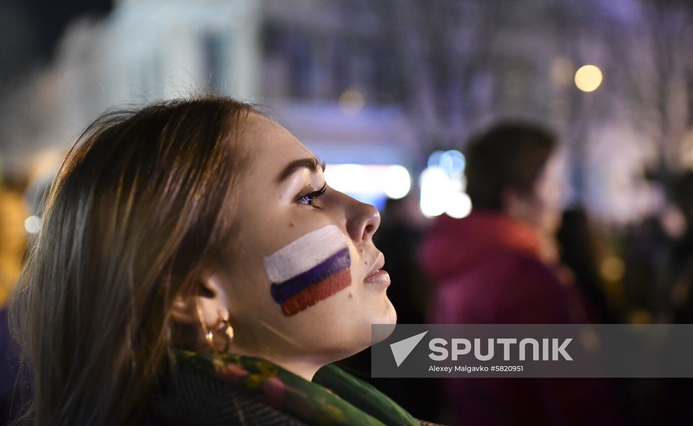 Russia Crimea Referendum Anniversary