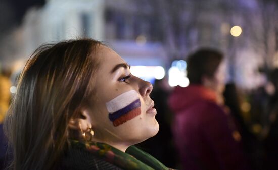 Russia Crimea Referendum Anniversary