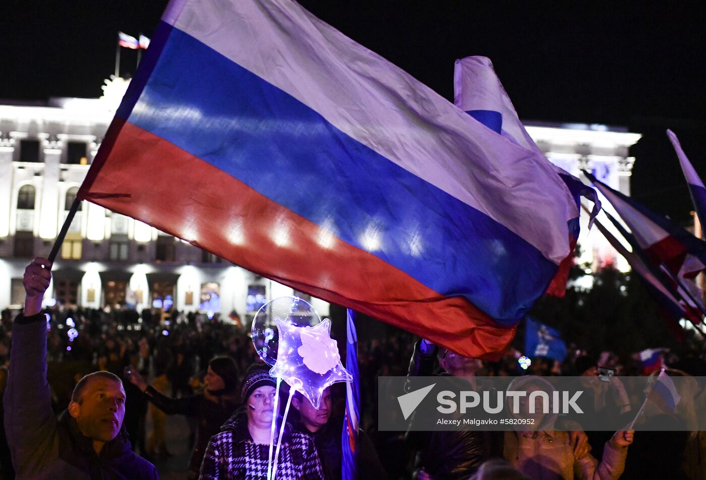 Russia Crimea Referendum Anniversary