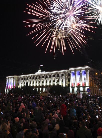 Russia Crimea Referendum Anniversary