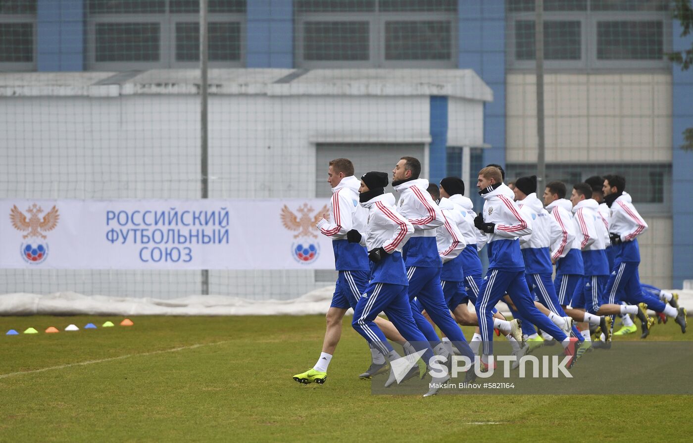 Russia Soccer Training
