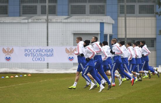 Russia Soccer Training