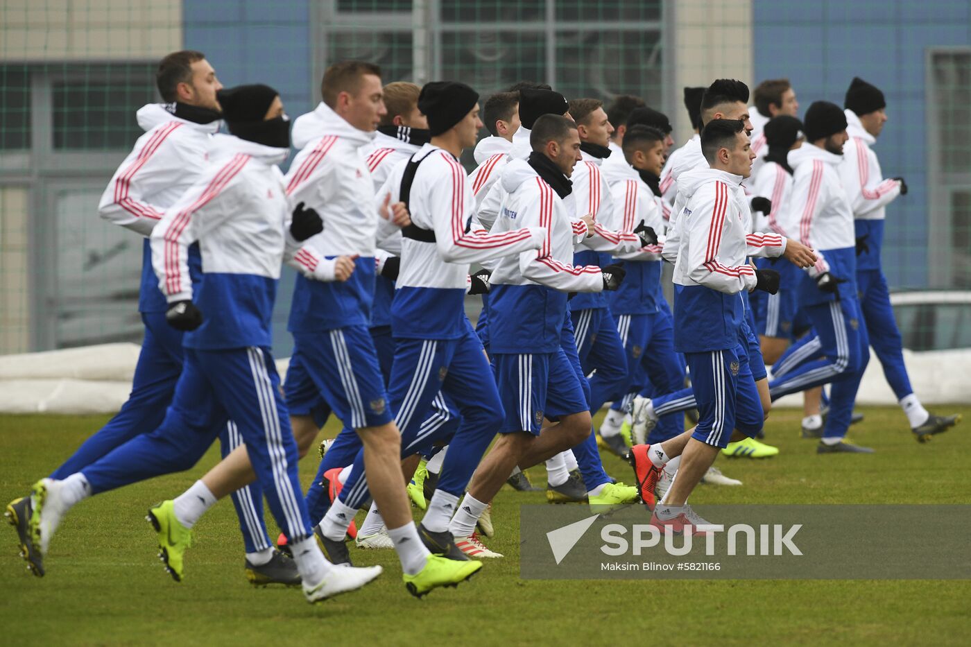 Russia Soccer Training