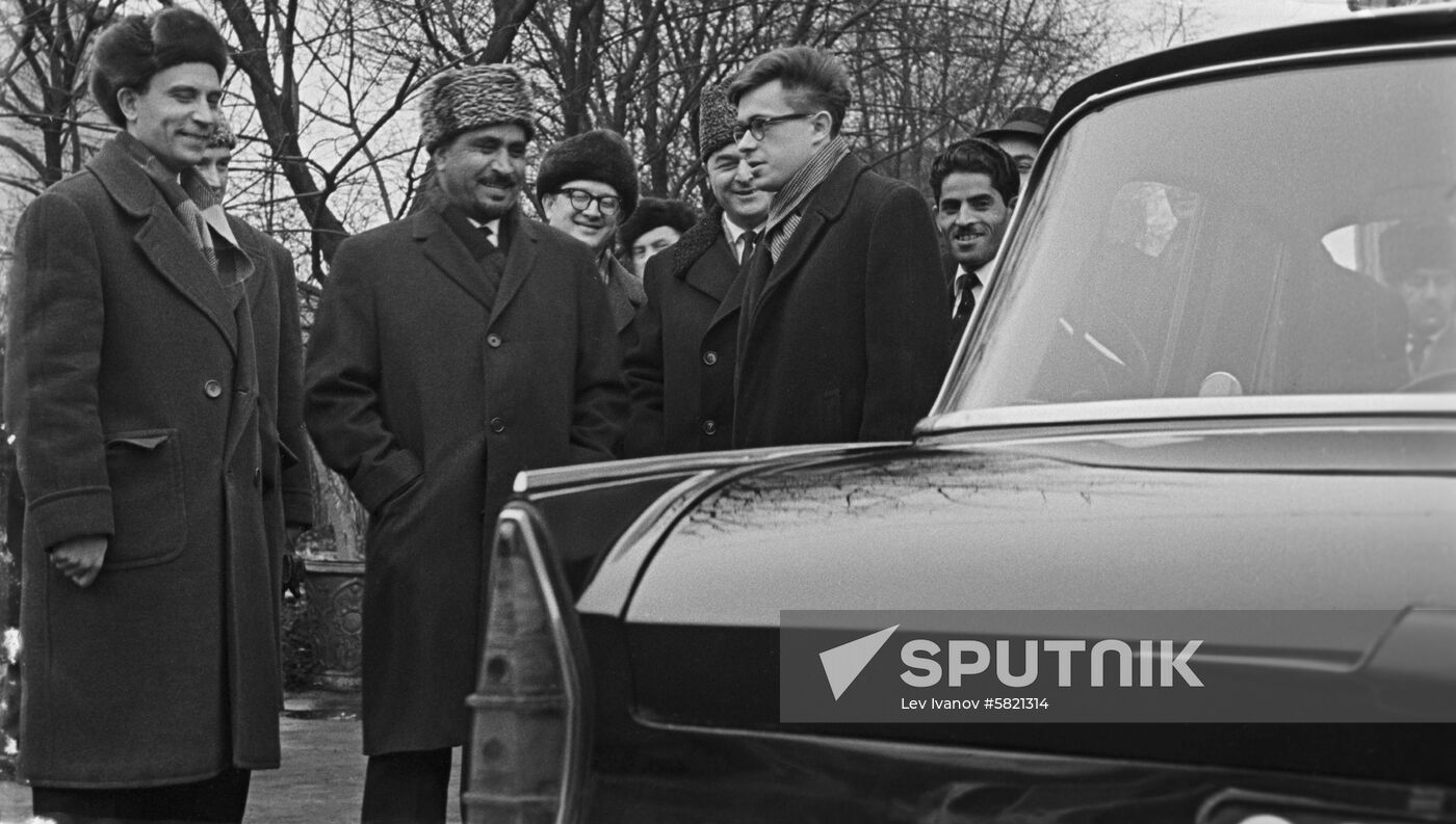 President of Yemen Abdullah al-Sallal's visit to USSR