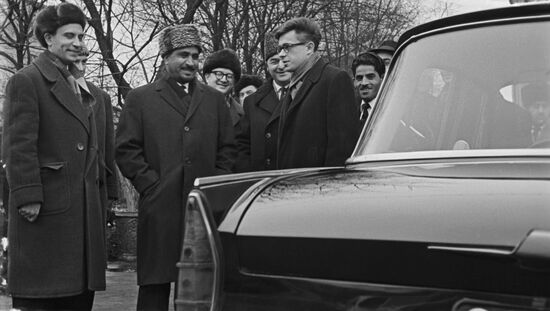 President of Yemen Abdullah al-Sallal's visit to USSR