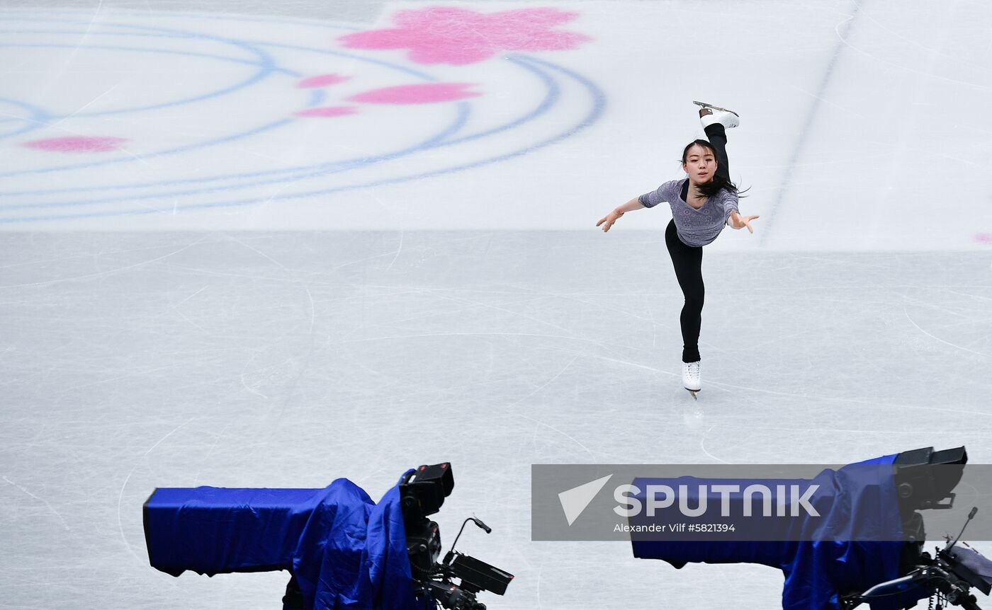Japan Figure Skating Worlds Training