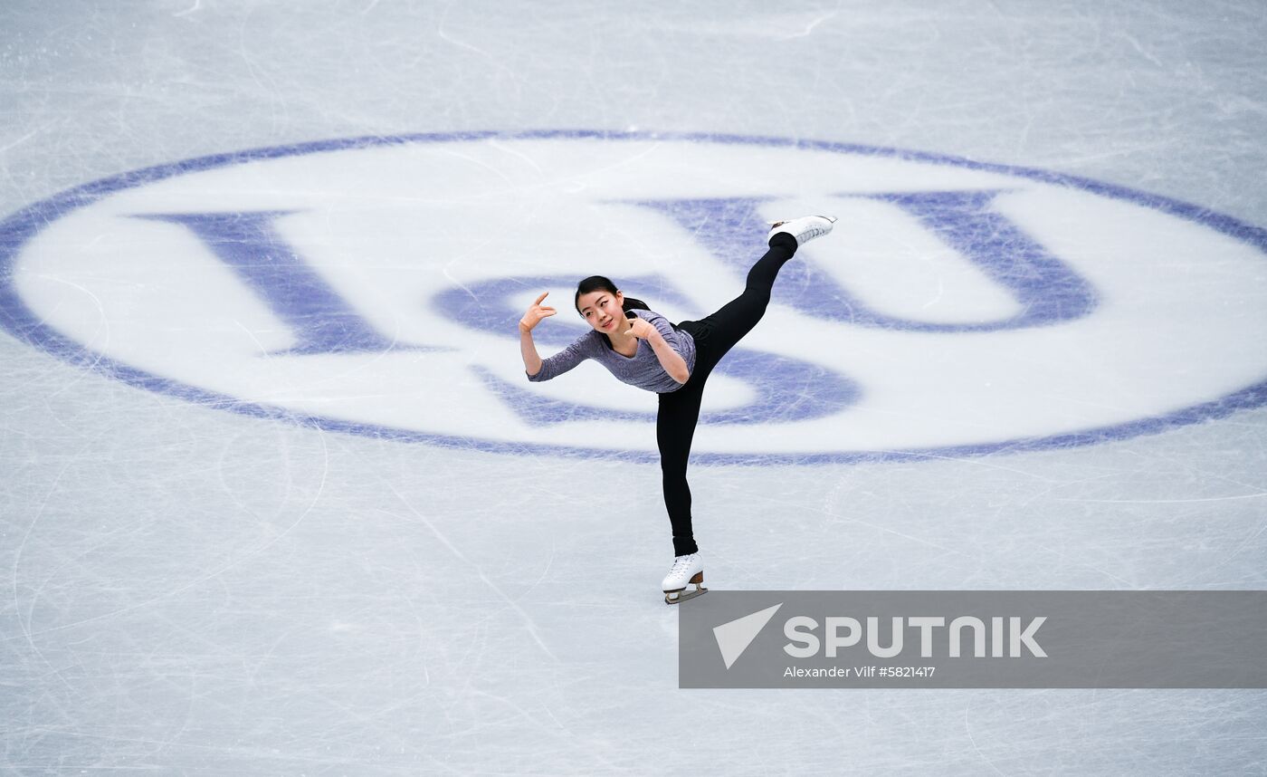 Japan Figure Skating Worlds Training