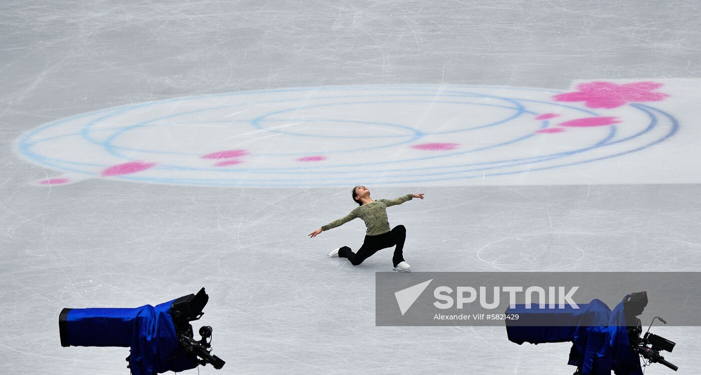 Japan Figure Skating Worlds Training