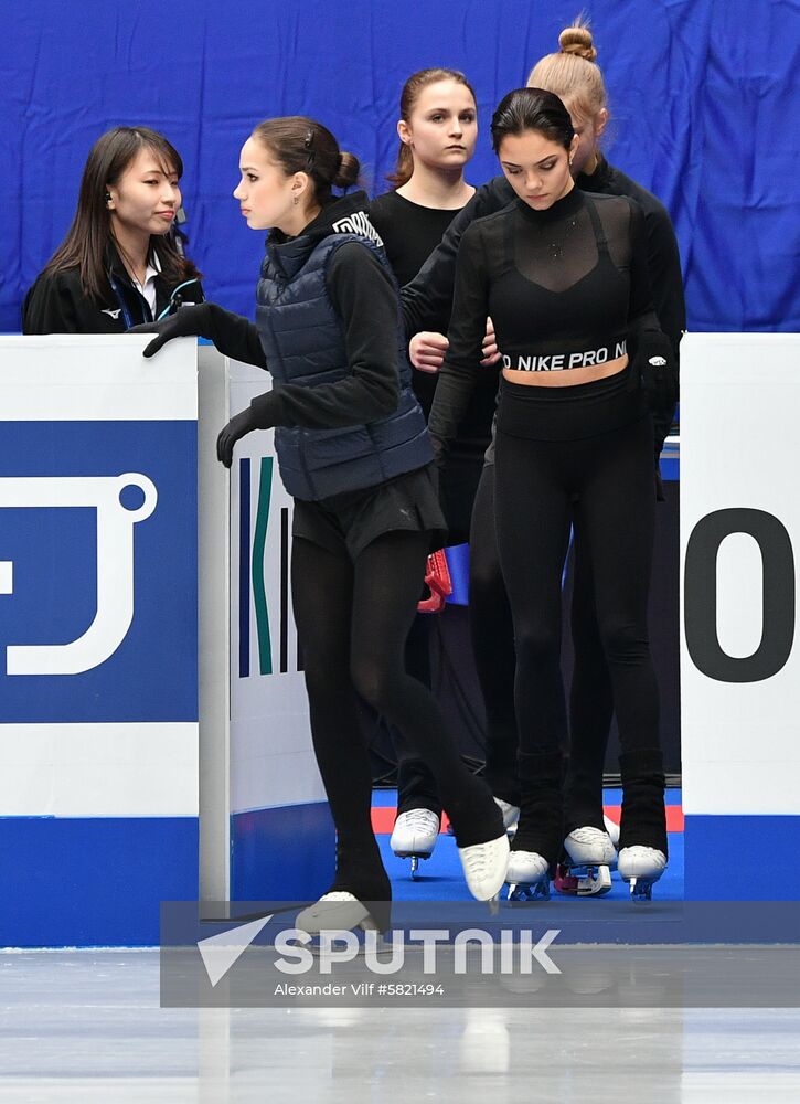 Japan Figure Skating Worlds Training