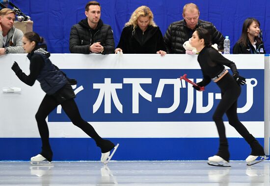 Japan Figure Skating Worlds Training