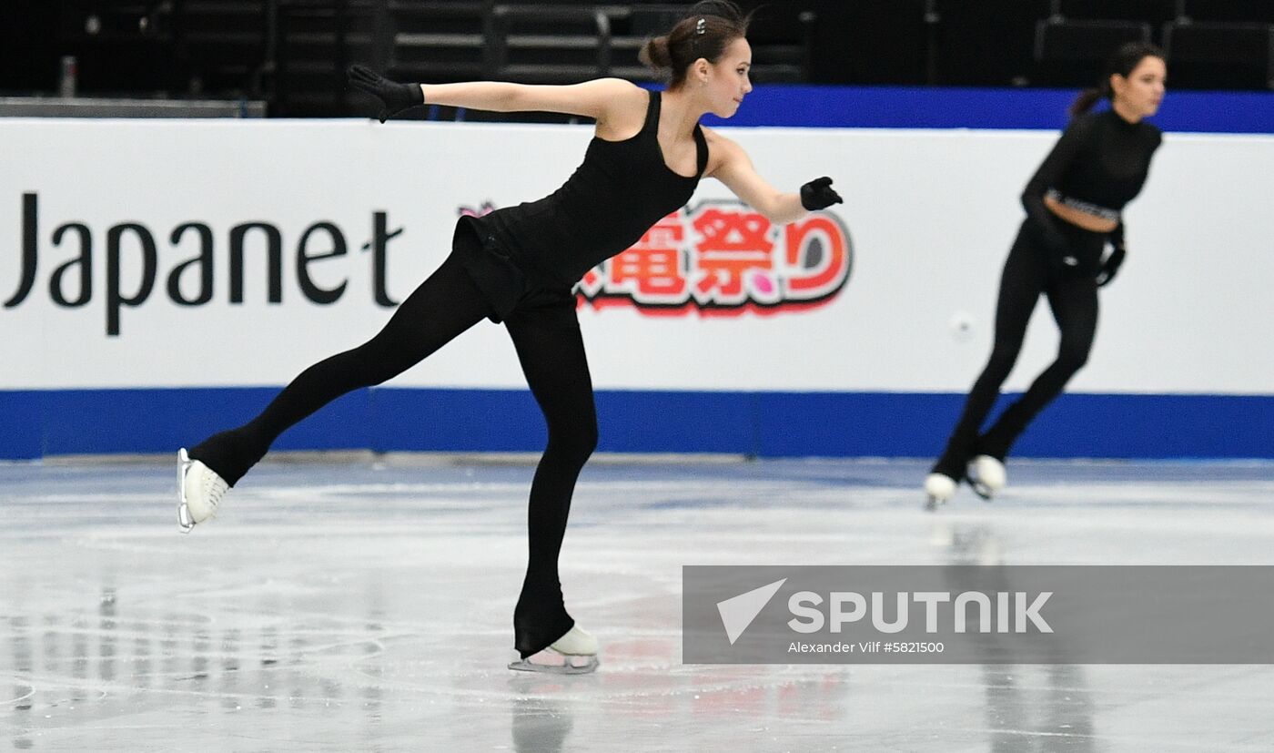 Japan Figure Skating Worlds Training