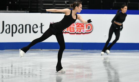 Japan Figure Skating Worlds Training