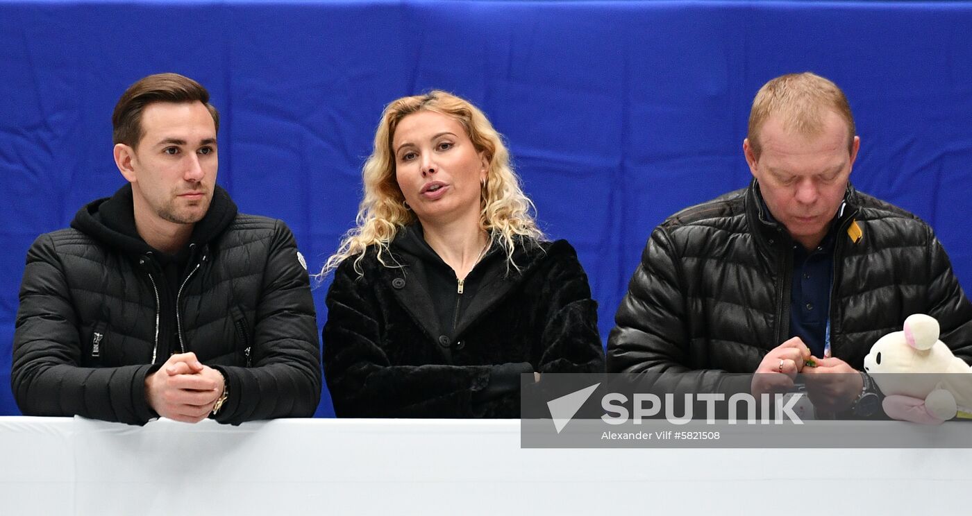 Japan Figure Skating Worlds Training