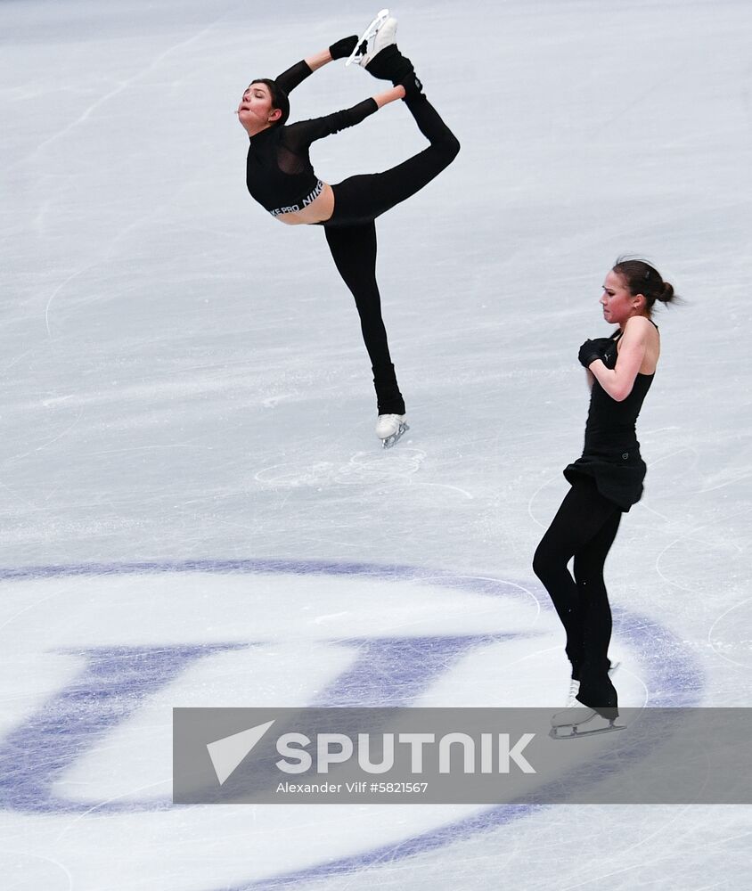 Japan Figure Skating Worlds Training