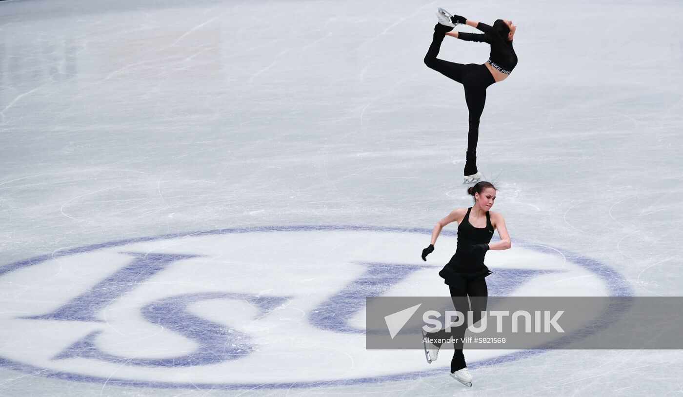 Japan Figure Skating Worlds Training