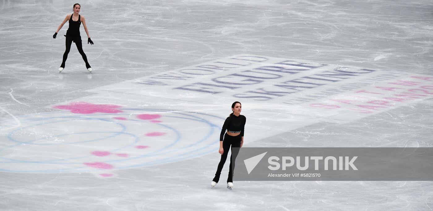 Japan Figure Skating Worlds Training