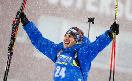 Sweden Biathlon Worlds Men Mass Start