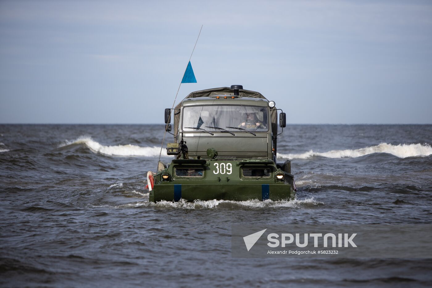 Russia Baltic Fleet Drills