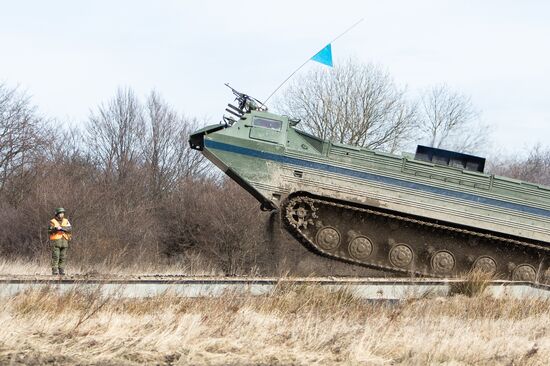 Russia Baltic Fleet Drills