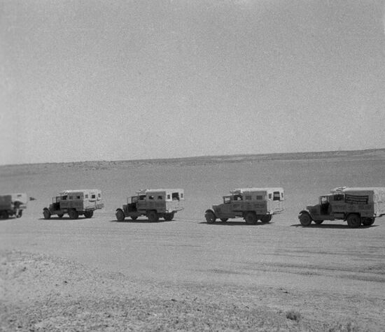 Motor rally Moscow-Karakum-Moscow