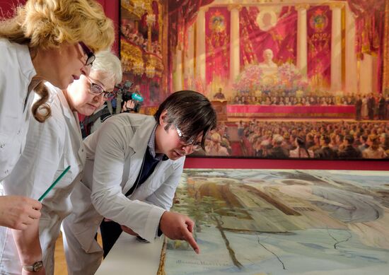 Russia Painting