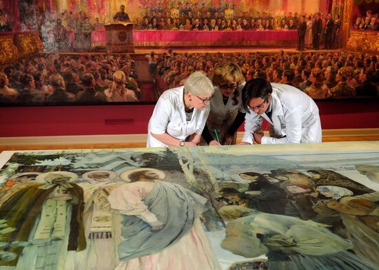 Russia Painting