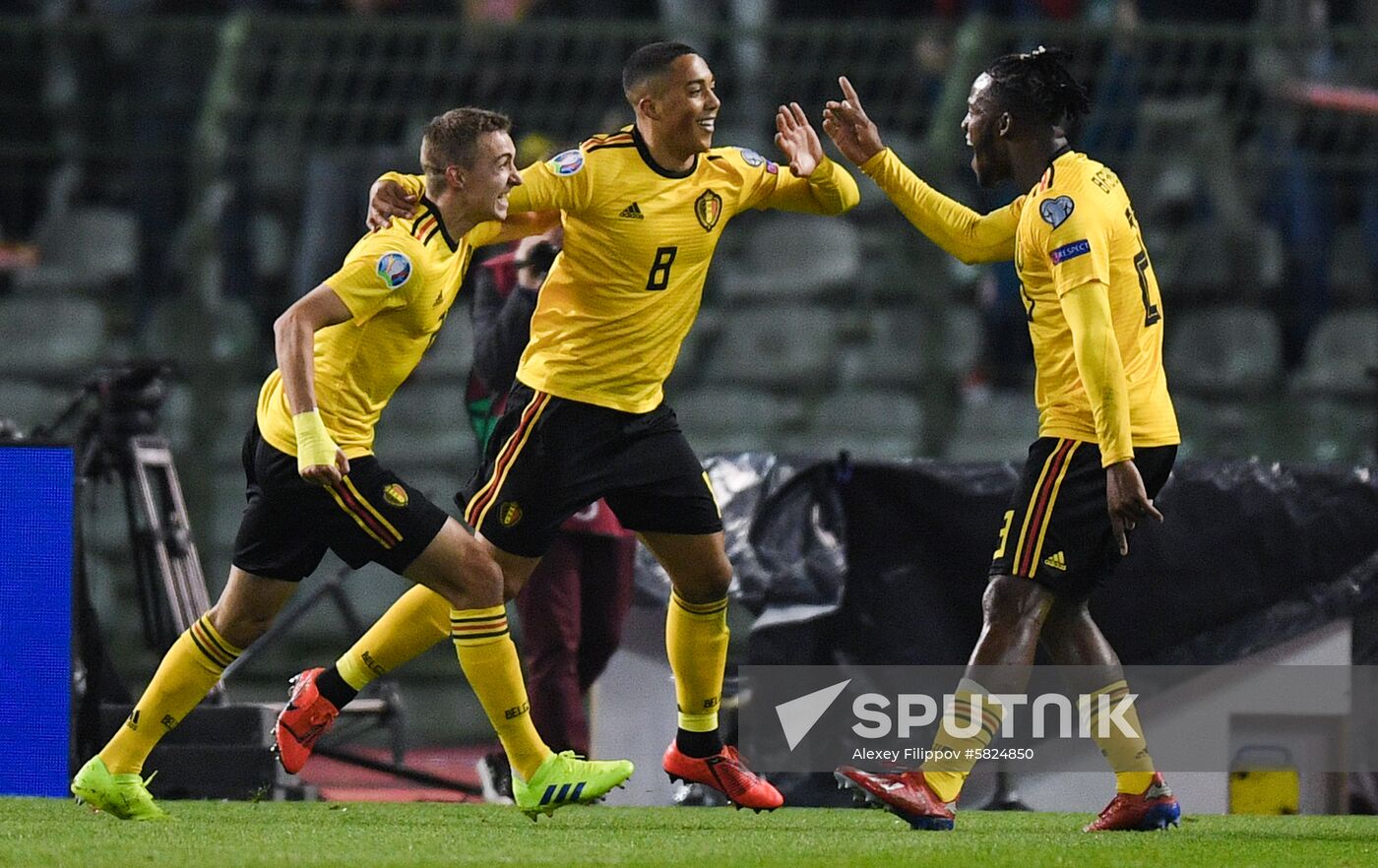 Belgium Soccer Euro 2020 Belgium - Russia