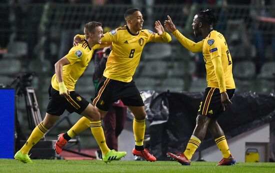 Belgium Soccer Euro 2020 Belgium - Russia
