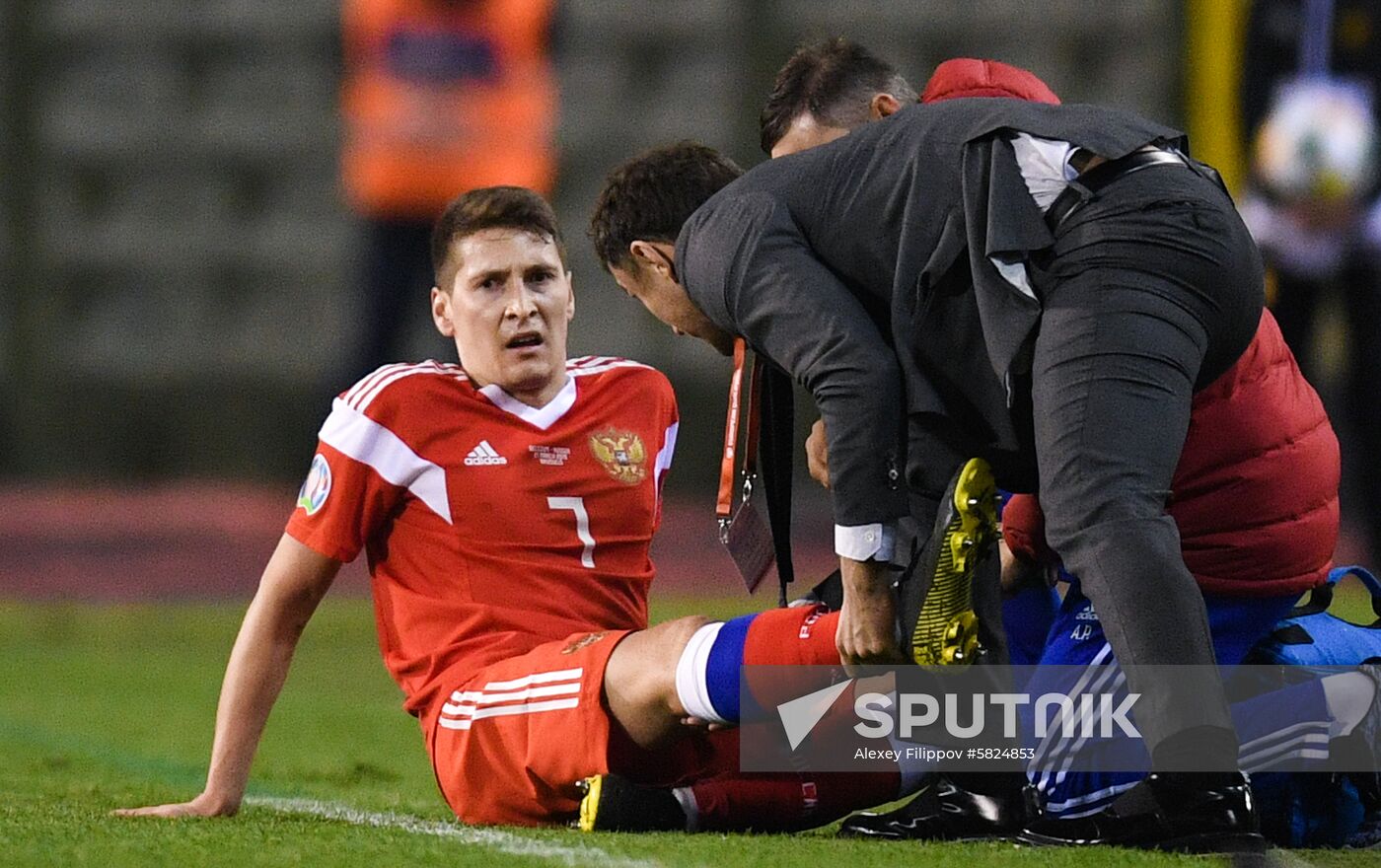 Belgium Soccer Euro 2020 Belgium - Russia