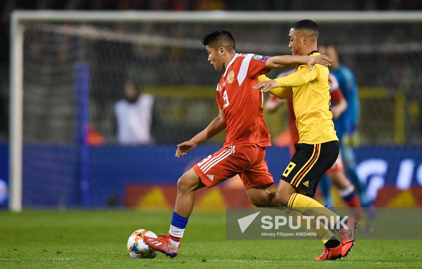 Belgium Soccer Euro 2020 Belgium - Russia