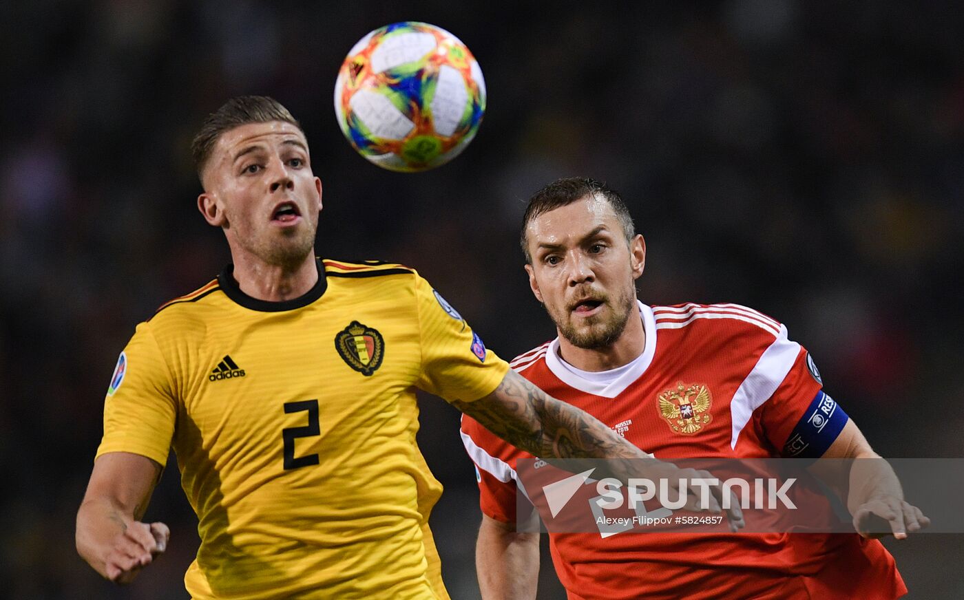 Belgium Soccer Euro 2020 Belgium - Russia