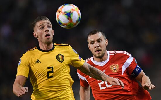 Belgium Soccer Euro 2020 Belgium - Russia