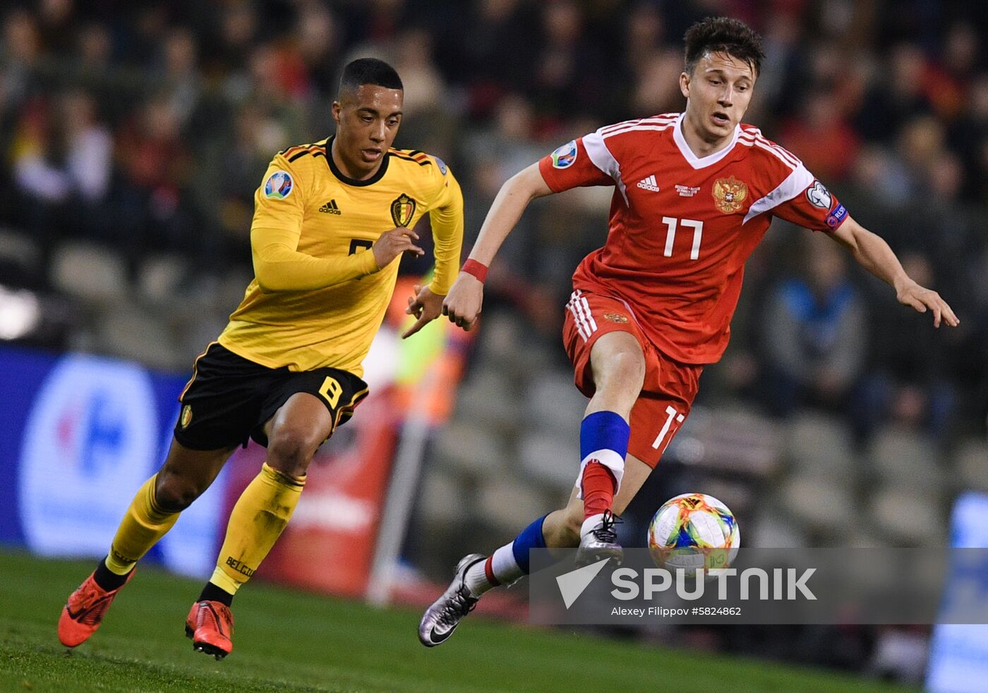 Belgium Soccer Euro 2020 Belgium - Russia