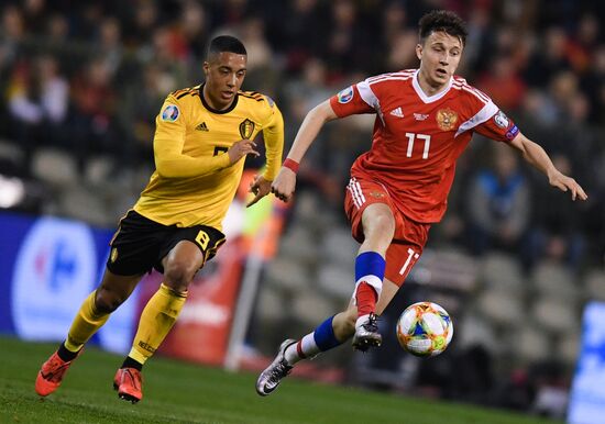 Belgium Soccer Euro 2020 Belgium - Russia